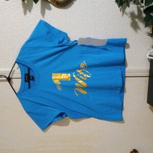 Blue and Gold #1 Wife T-Shirt